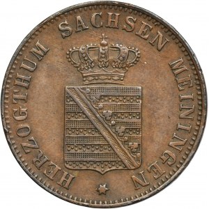 Allemagne, Principauté de Saxe-Meiningen, Bernard II, 1 Krajcar Munich 1854