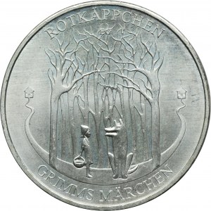 Allemagne, 20 Euro Berlin 2016 A - Contes des frères Grimm, Le petit chaperon rouge