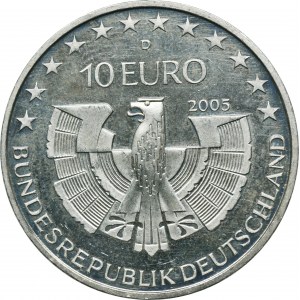 Allemagne, 10 Euro Munich 2005 D - Parc national de la forêt bavaroise