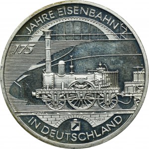 Germany, 10 Euro Munich 2010 D - 175 Years of German Railroad