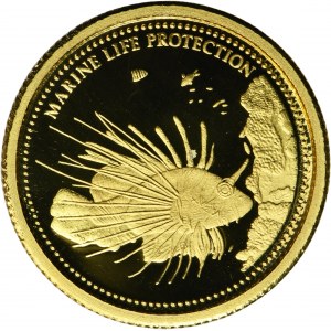 Palau, 1 Dollar 2009 - Red Lionfish