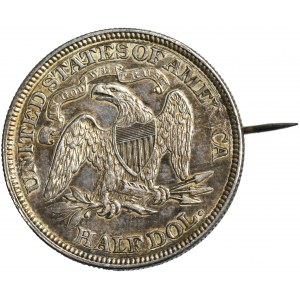 USA, 1/2 Dollar Philadephia 1869