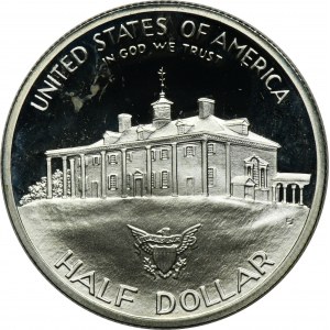 USA, 1/2 Dollar San Francisco 1982 S - 250th Anniversary of the birth of George Washington