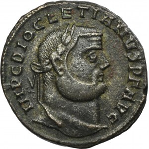 Roman Imperial, Diokletian, Follis