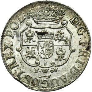 Augustus III of Poland, 1/12 Thaler Dresden 1737 FWôF