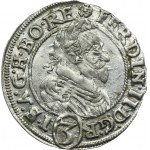 Silesia, Habsburg rule, Ferdinand II, 3 Kreuzer Oppeln 1625 SF - RARE