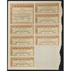 Warszawskie Towarzystwo Fabryk Cukru S.A., 100 zloty 1937