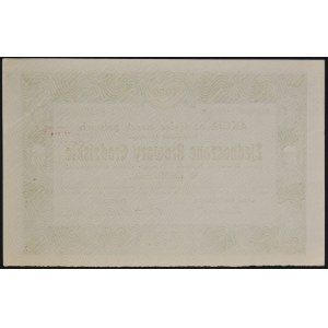 Zjednoczone Browary Grodziskie, 1.000 mkp, Emisja III Seria B