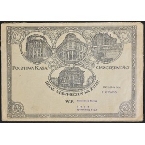 Postal Savings Bank, Insurance Department - decorative envelope