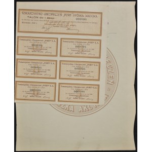 Poisťovacia spoločnosť Port S.A., 100 PLN 1932