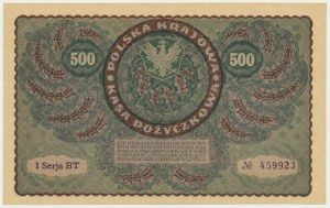 500 mariek 1919 - 1. séria BT -