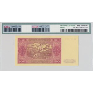 100 złotych 1948 - KR - GDA 67 EPQ