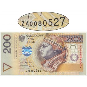 200 złotych 1994 - ZA - seria zastępcza TDLR - rzadsza