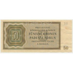 Czechy i Morawy, 50 koron 1944 - WZÓR -