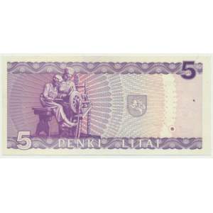 Lithuania, 5 Litai 1993 - GAA -