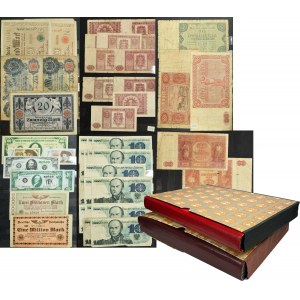 Group of world banknotes (ca. 570 pcs.)