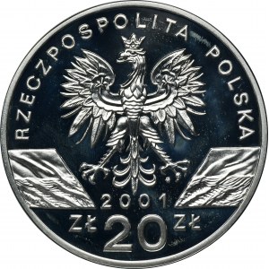 20 złotych 2001 Paź królowej