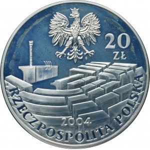 20 złotych 2004 15-lecie Senatu III RP