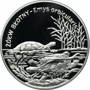 20 złotych 2002 Żółw błotny