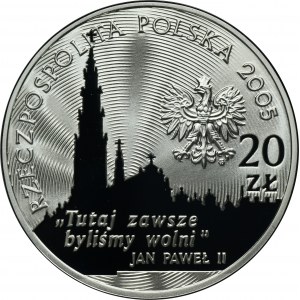 20 Gold 2005 350th Anniversary of the Defense of Jasna Gora.