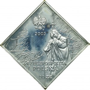 20 gold 2003 John Paul II