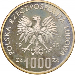 SAMPLE, 1 000 zlatých 1985 Przemyslaw II