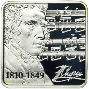 Niue, Elżbieta II, 1 Dolar 2010 - Chopin