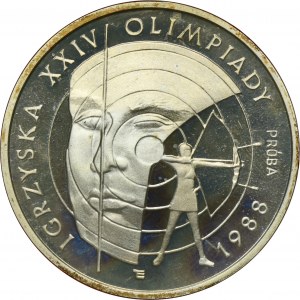 PRÓBA, 1.000 złotych 1987 Igrzyska XXIV Olimpiady 1988