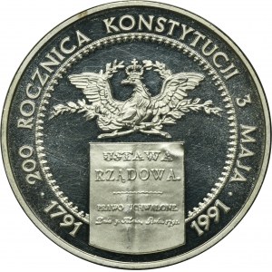 200.000 złotych 1991 200. rocznica Konstytucji 3 Maja