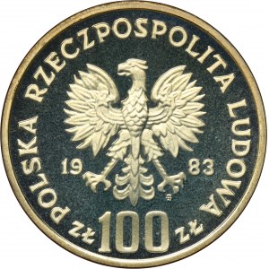 PRÓBA, 100 złotych 1983 Ochrona Środowiska Niedźwiedzie