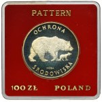 PRÓBA, 100 złotych 1983 Ochrona Środowiska Niedźwiedzie