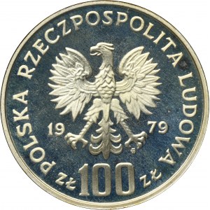 PRÓBA, 100 złotych 1979 Ochrona Środowiska Ryś