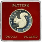 PRÓBA, 1.000 złotych 1985 Ochrona Środowiska Wiewiórka