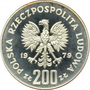 SAMPLE, 200 gold 1979 Mieszko I - Half figure