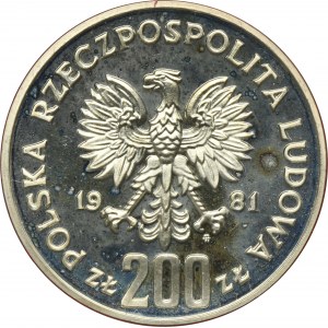 PRÓBA, 200 złotych 1981 Władysław I Herman