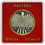 SAMPLE, 1,000 Gold 1984 40th Anniversary of the People's Republic of Poland