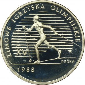 SAMPLE, 1,000 gold 1987 XV Olympic Winter Games 1988