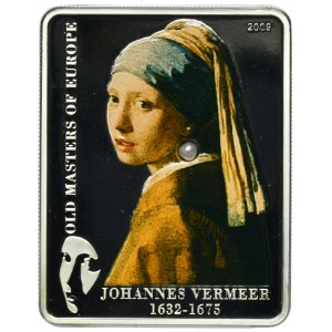 Cook Islands, Elizabeth II, 5 Dollars Karlsfeld 2009 - Johannes Vermeer