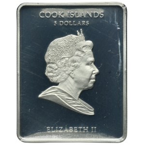 Cook Islands, Elizabeth II, 5 Dollars Karlsfeld 2009 - Jan Matejko