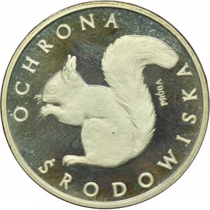 PRÓBA, 1.000 złotych 1985 Ochrona Środowiska Wiewiórka