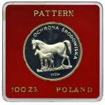 PRÓBA, 100 złotych 1981 Ochrona Środowiska Konie