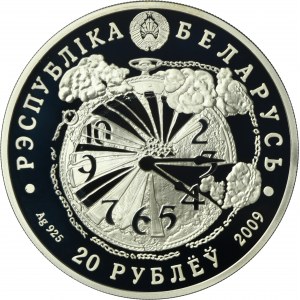 Belarus, 20 Rouble Öskemen 2009 - Belarus Liberation From Nazi Invaders