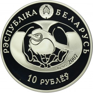 Belarus, 10 Rouble Öskemen 2007 - Nightingale