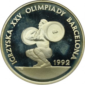 200.000 złotych 1991 Igrzyska XXV Olimpiady Barcelona 1992 - Podnoszenie ciężarów