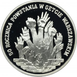 300.000 złotych 1993 50. rocznica Powstania w Getcie Warszawskim