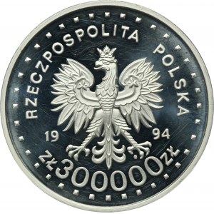 300,000 zloty 1994 50th anniversary of the Warsaw Uprising 1944-1994