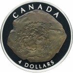 Canada, Elizabeth II, 4 Dollars Ottawa 2010 - Euoplocephalus
