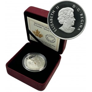 Canada, Elizabeth II, 10 Dollars Ottawa 2014 - Grizzly Bear