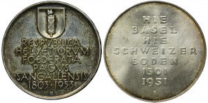 Set, Switzerland, Medals (2 pcs.)