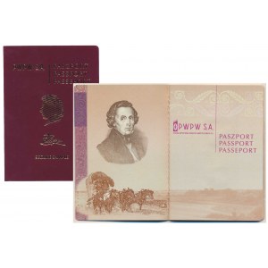 PWPW, Paszport testowy F. Chopin
